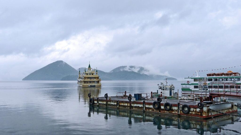 北海道　旅行　グルメ　洞爺湖