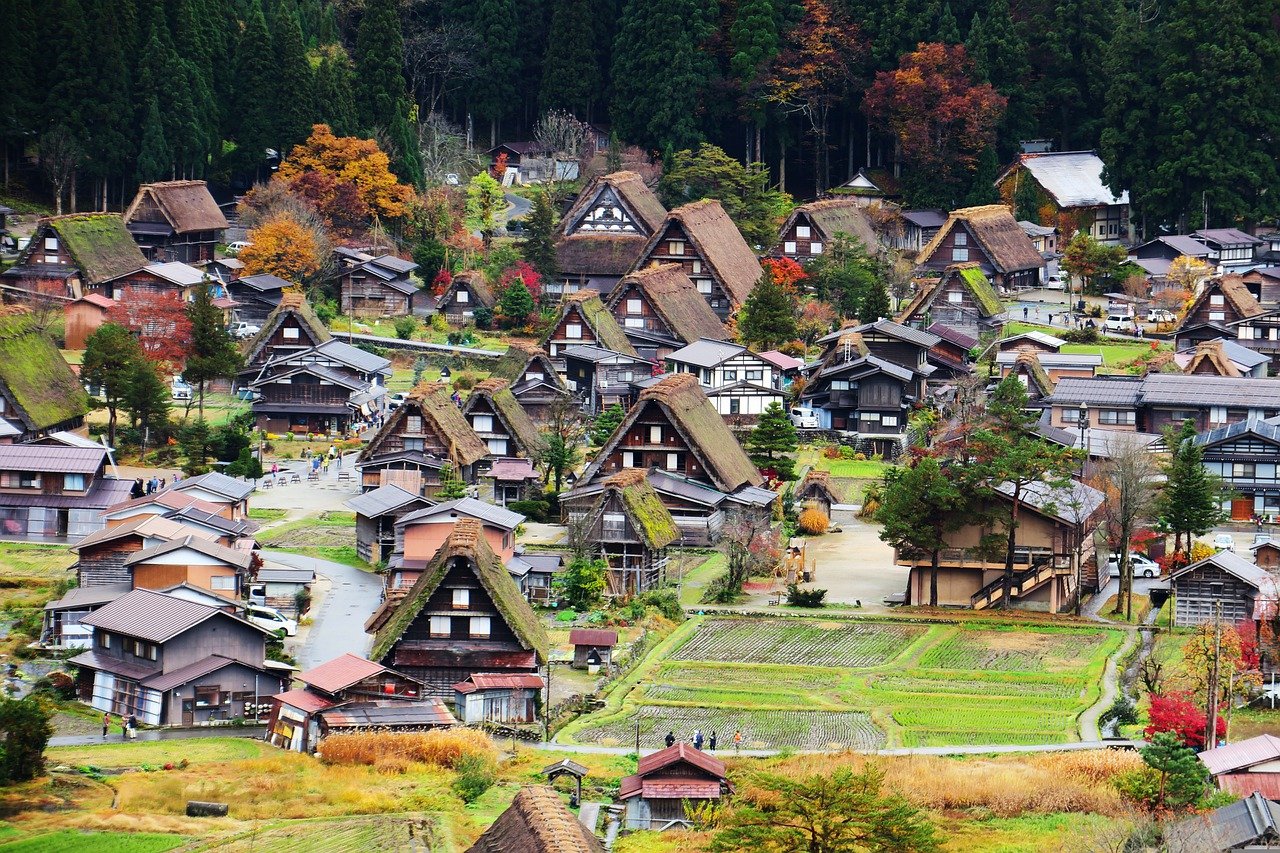 白川郷　旅行　トラベル　宿泊